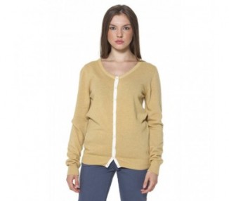 FRED PERRY CARDIGAN Donna 31392212 Giallo