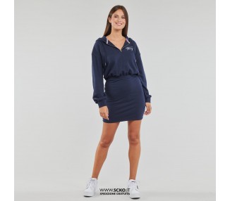 copy of Tommy Jeans ABITO CORTO SIGNATURE HOODIE DRESS Bianco